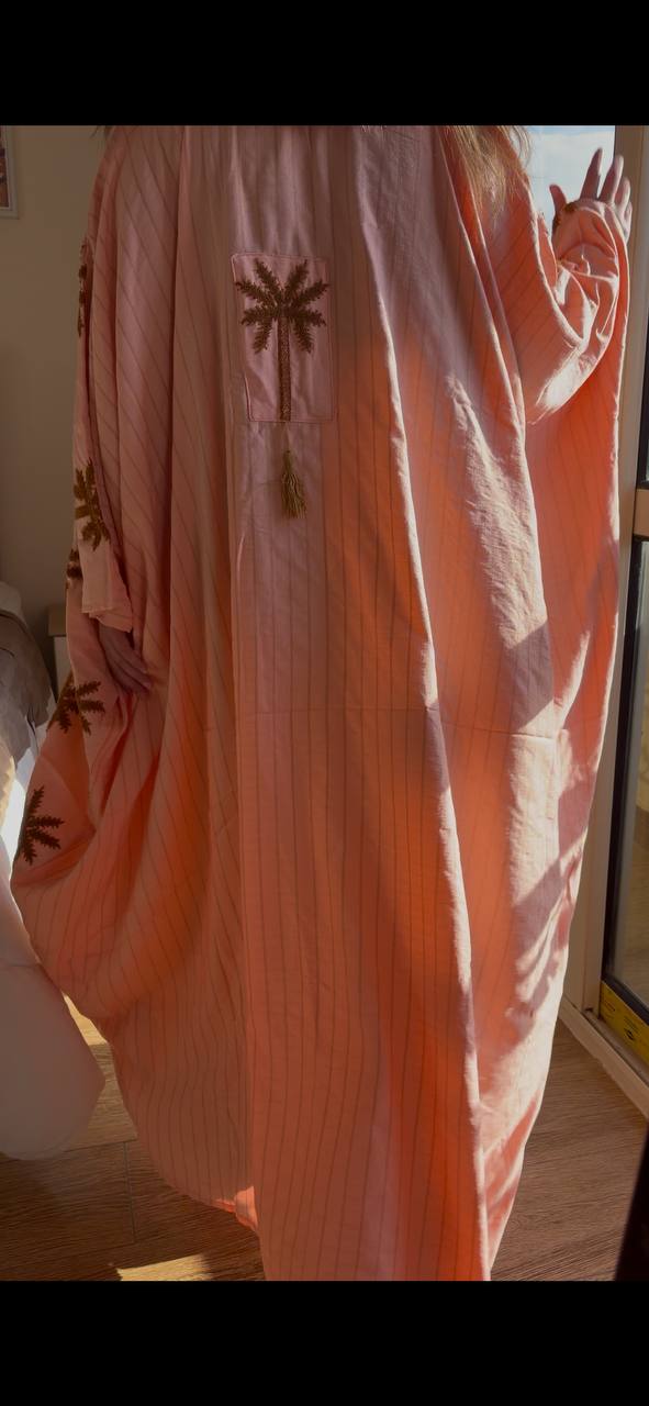 ملحفه كتان تركي بتطريز بارز