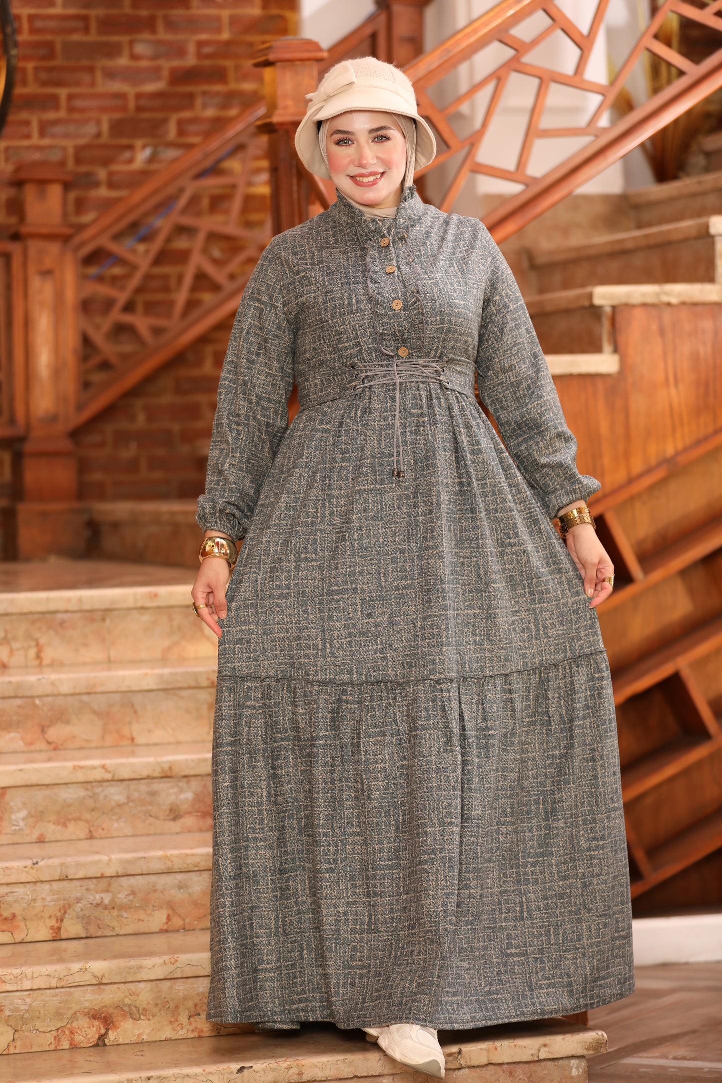 دريس من الصوف التويد