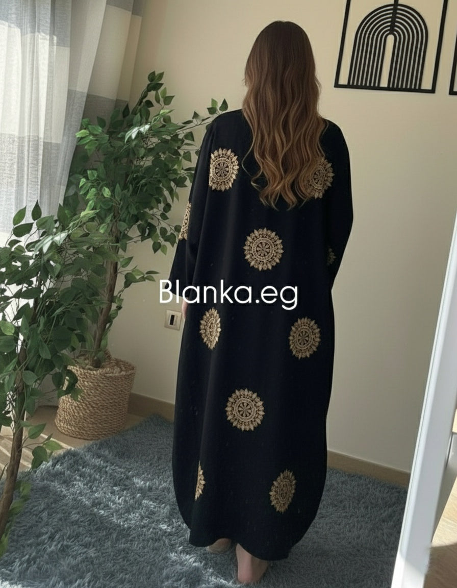 موديل بزراير مطرز وش وظهر