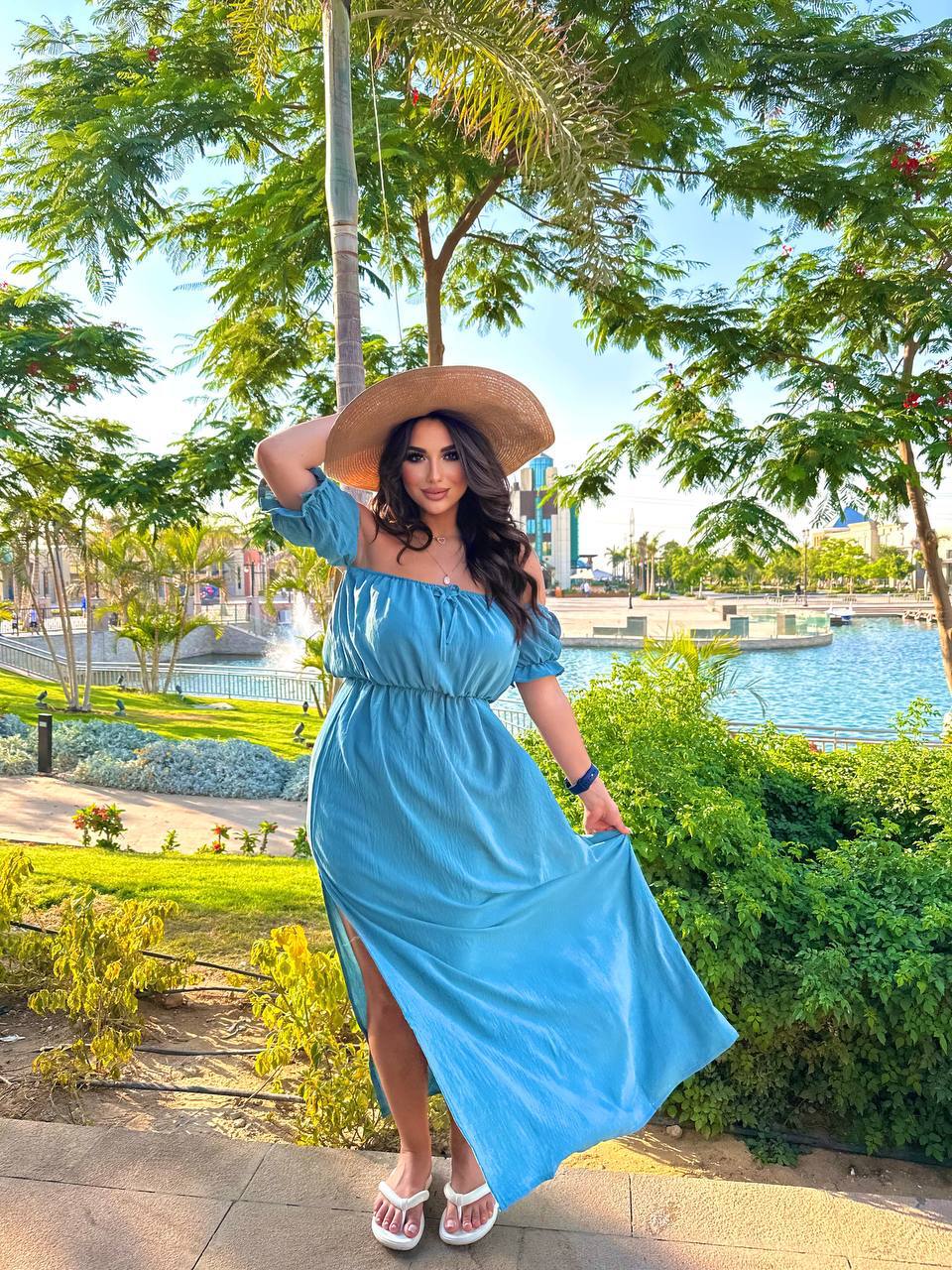 فستان سى واى مفتوح