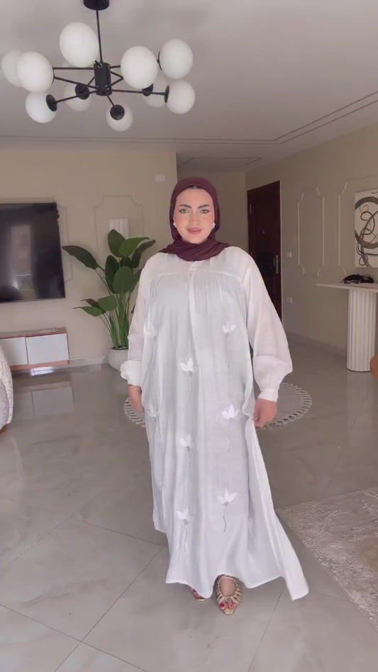 فستان كتان جلاكسي