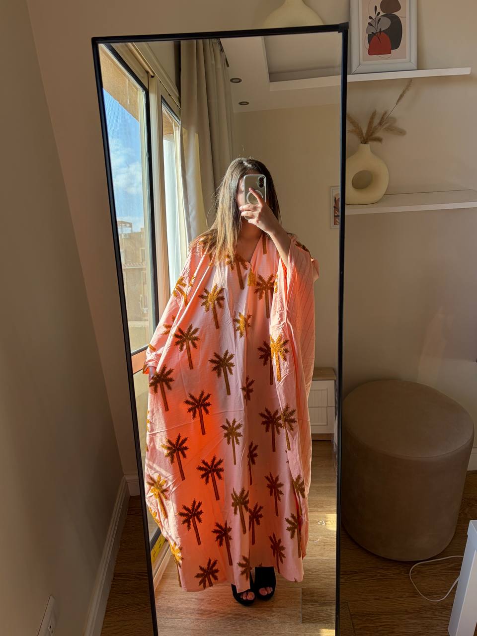 ملحفه كتان تركي بتطريز بارز