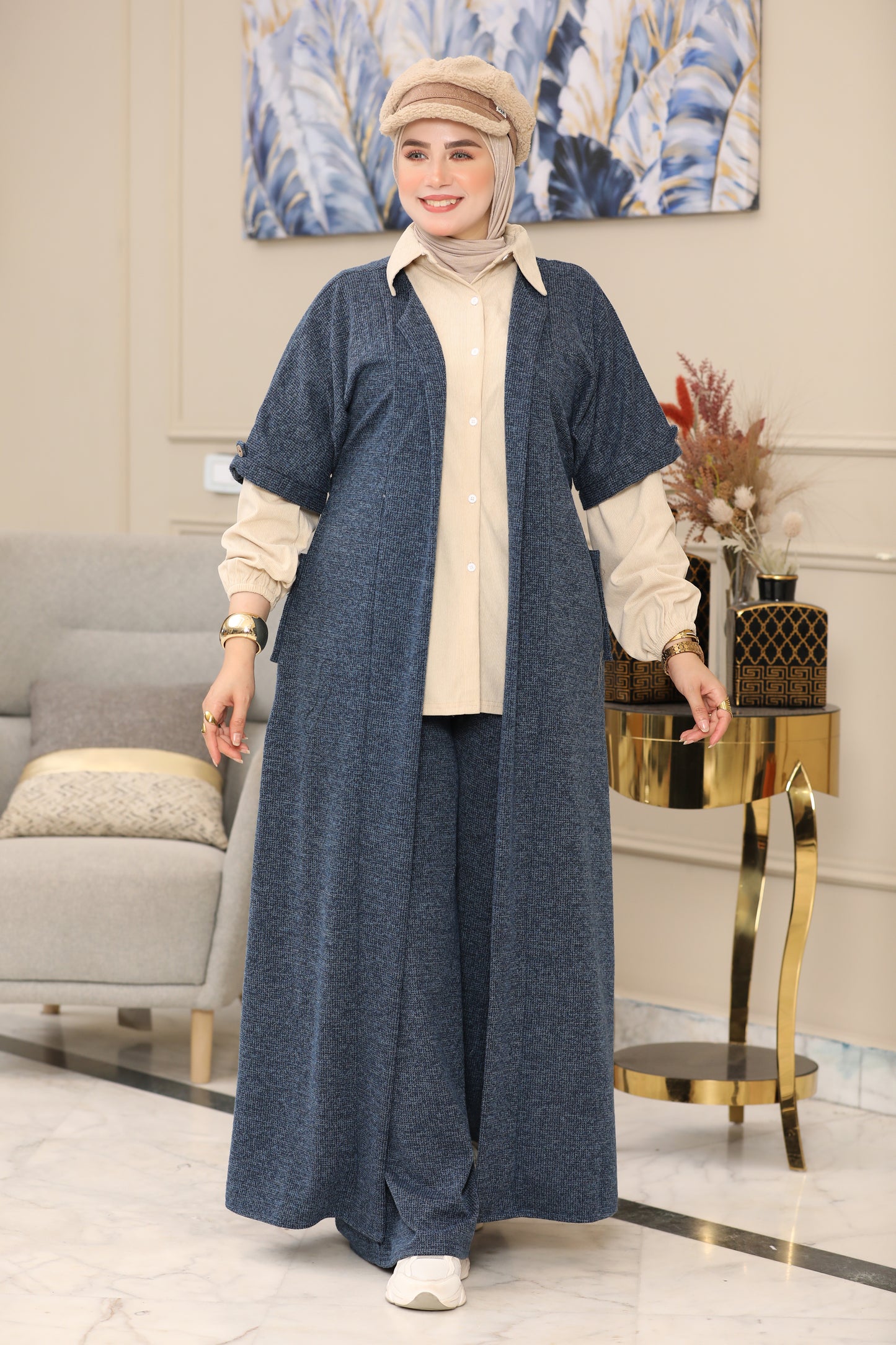 سوت أنيق مكوّن من ٣ قطع