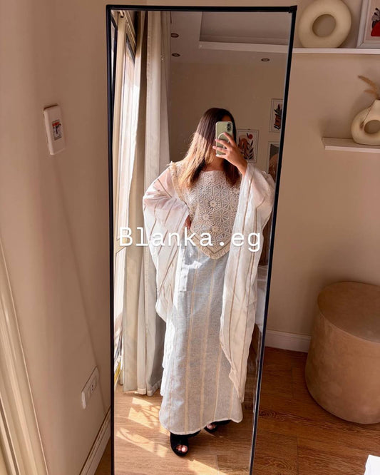 ملحفة شيفون Hand Made أنيقة