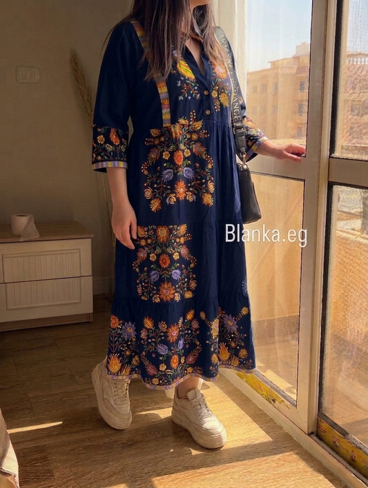 فستان الصيف المبهج بلمسة بارده