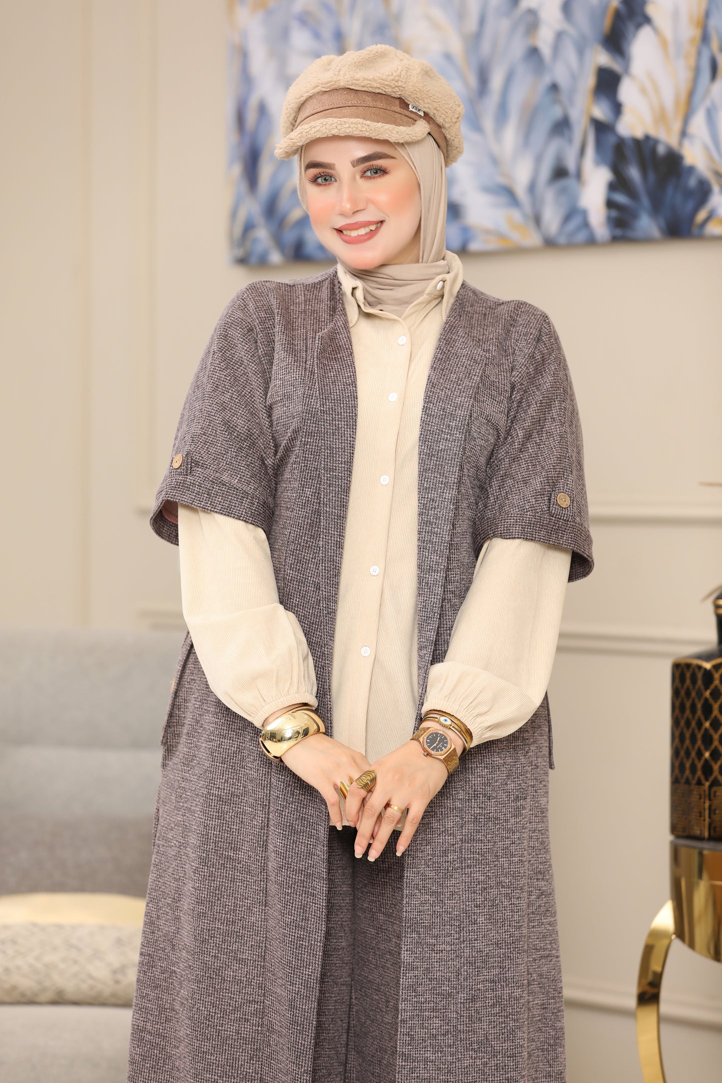 سوت أنيق مكوّن من ٣ قطع