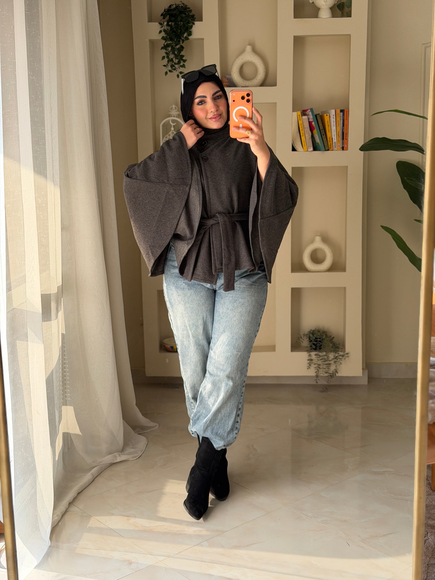 كاب جوخ  بالحزام