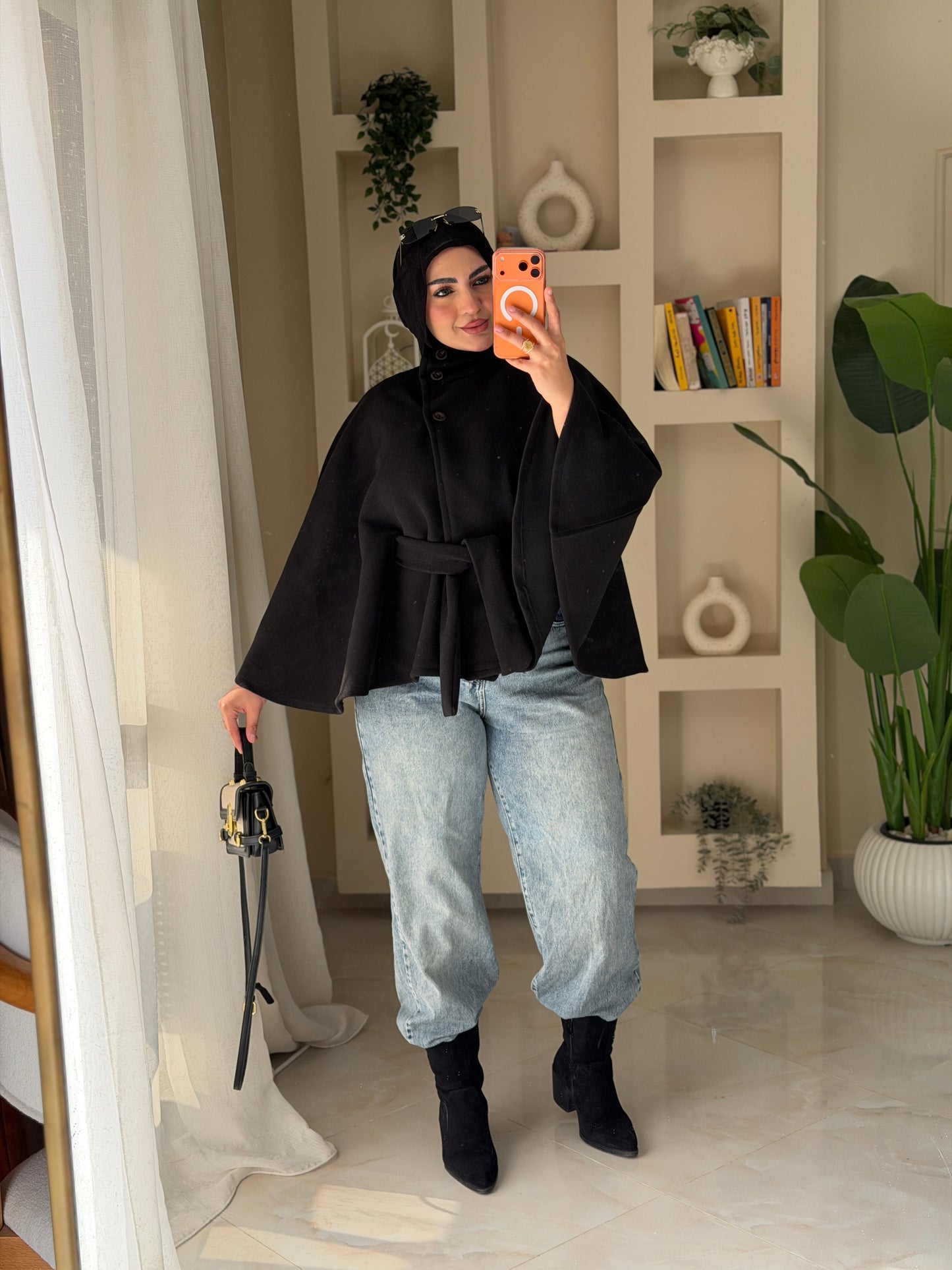 كاب جوخ  بالحزام