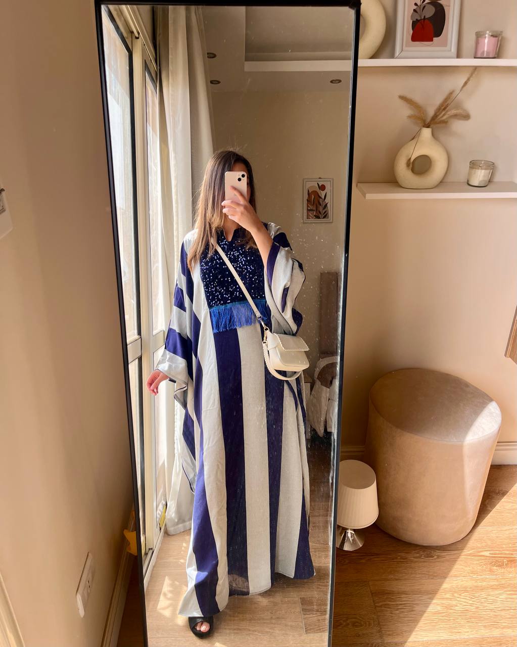 قطن تركي متطرز ترتر