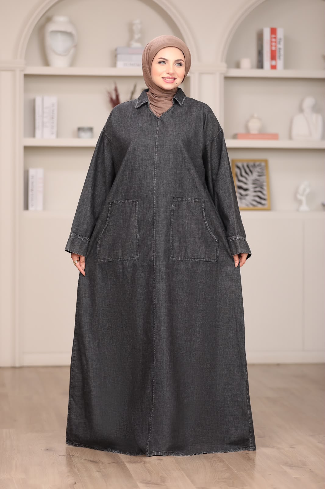 جينز بقَصّة هادئة ومريحة،