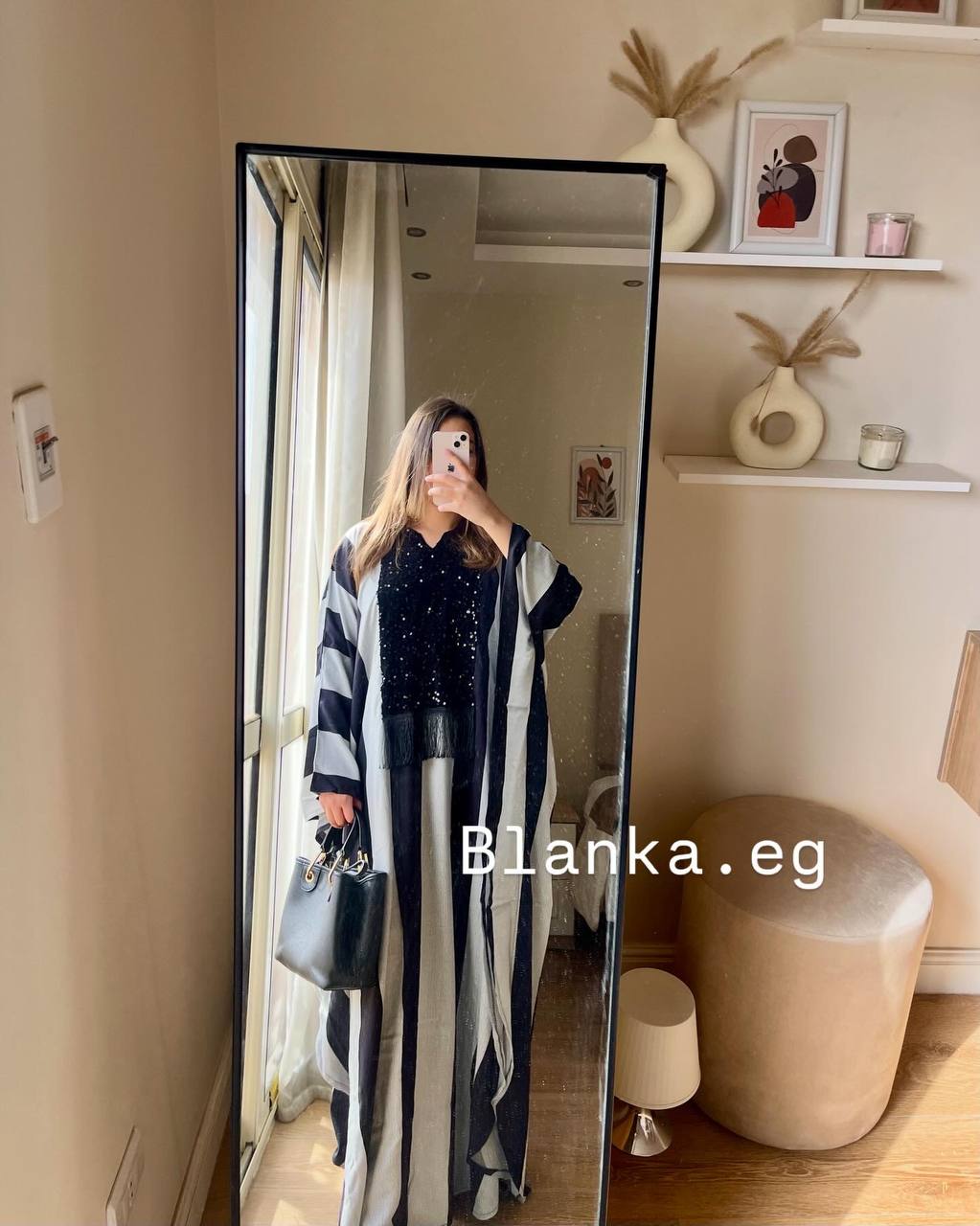 قطن تركي متطرز ترتر