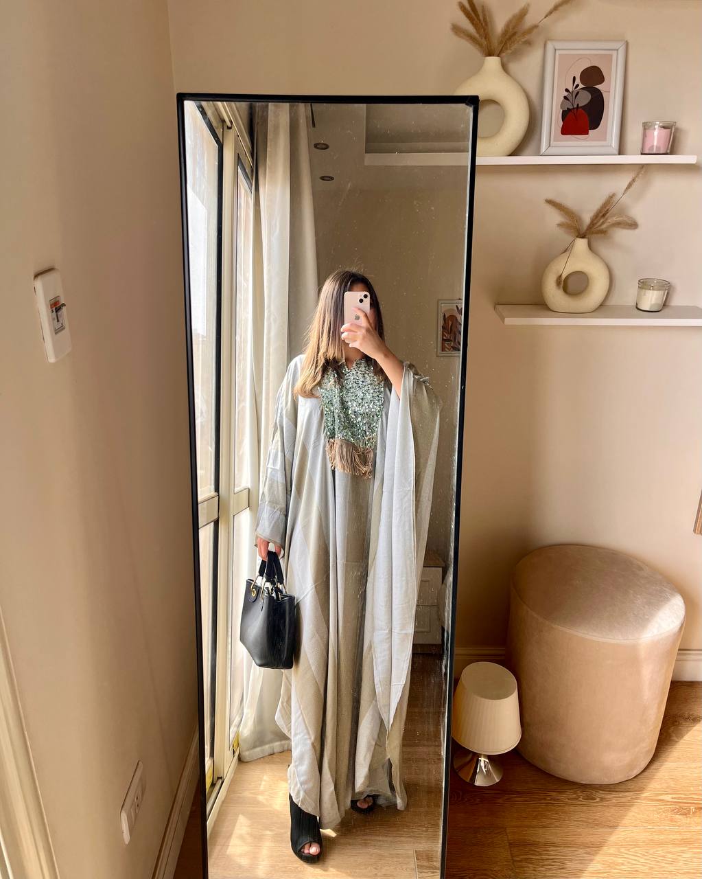 قطن تركي متطرز ترتر