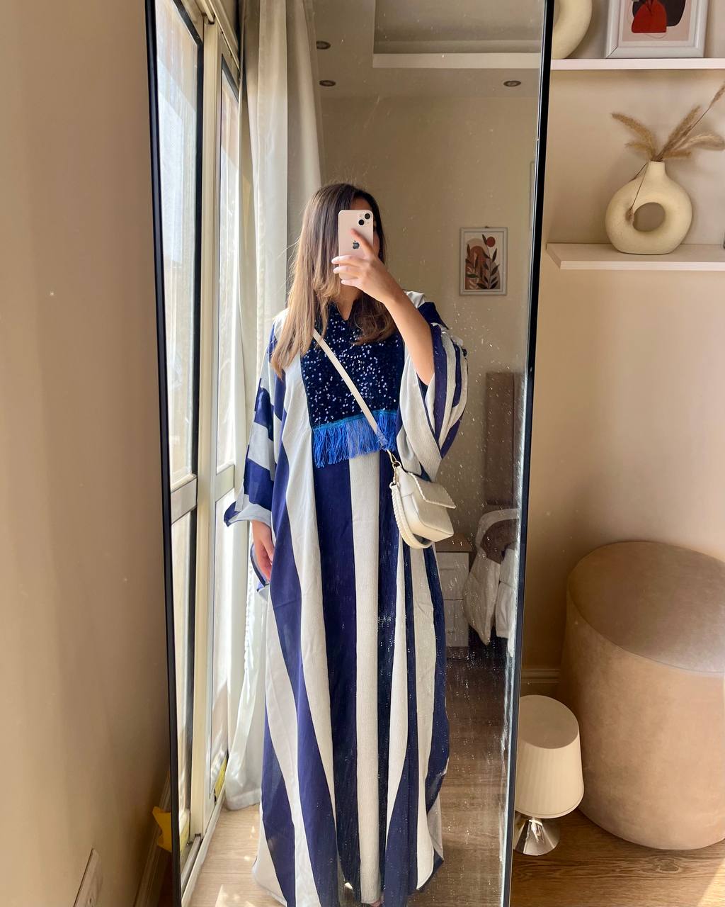 قطن تركي متطرز ترتر