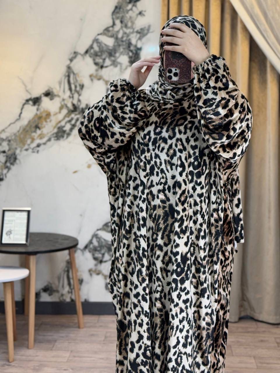 اسدال  قطيفه فرنسي بطرحه متصله