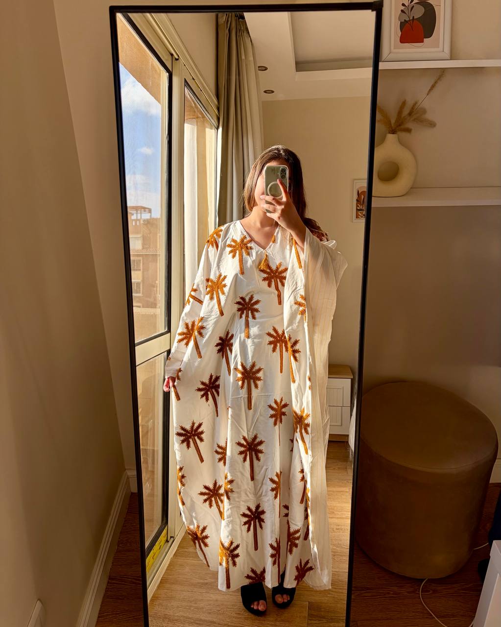 ملحفه كتان تركي بتطريز بارز