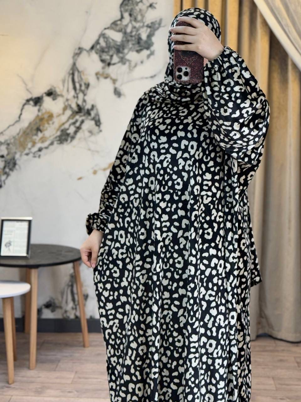 اسدال  قطيفه فرنسي بطرحه متصله