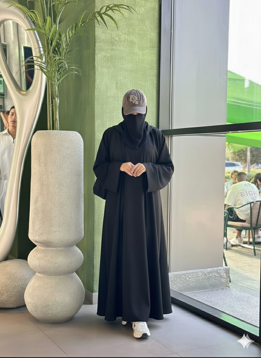 عباءه شمواه غطاء رأس