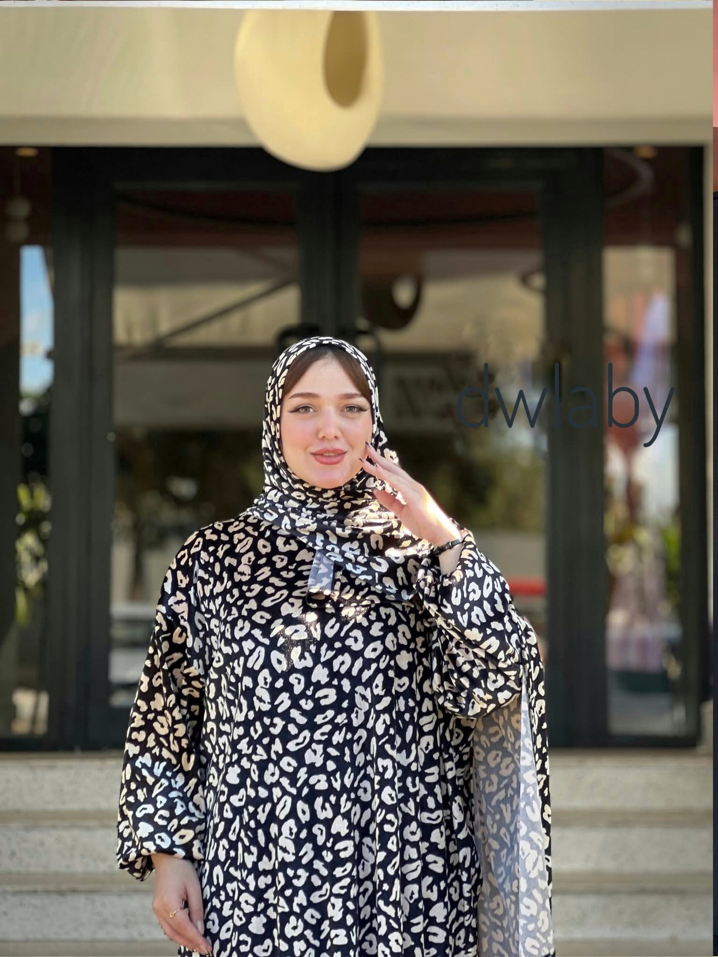 اسدال  قطيفه فرنسي بطرحه متصله