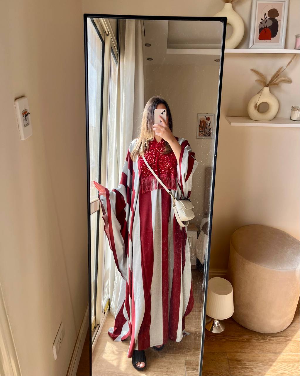 قطن تركي متطرز ترتر