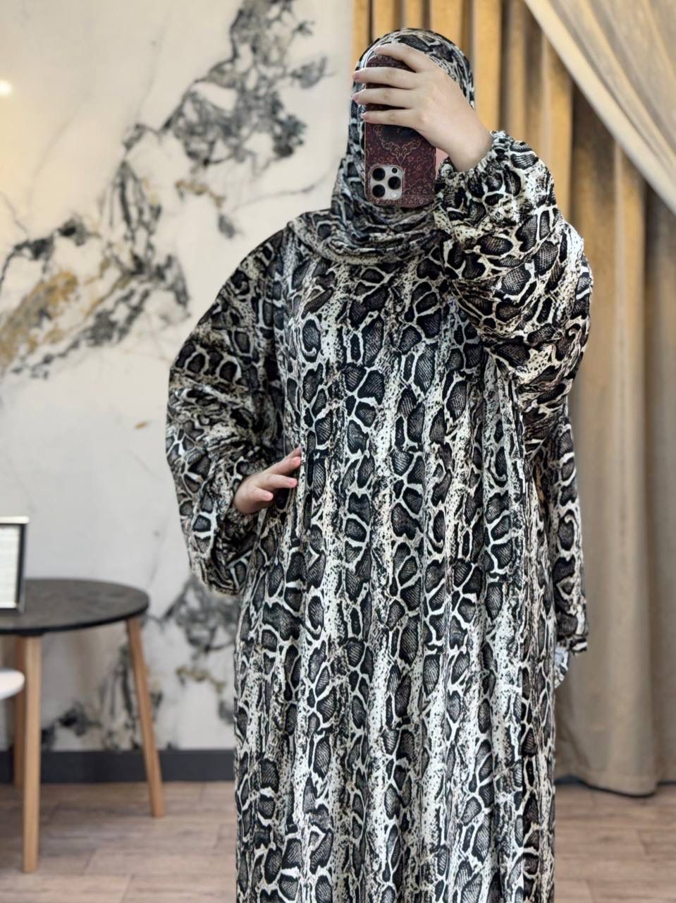 اسدال  قطيفه فرنسي بطرحه متصله