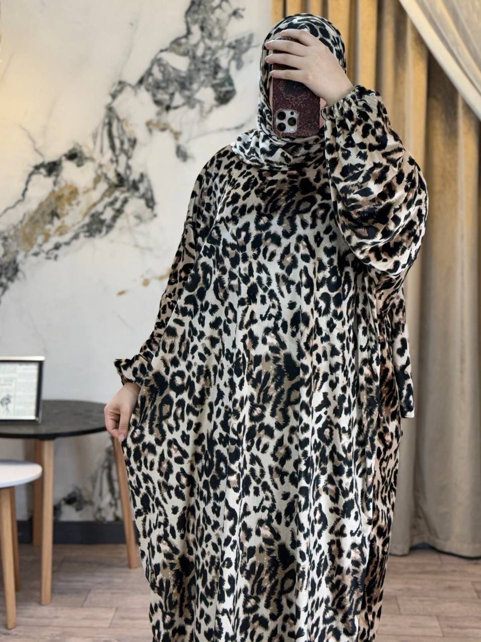 اسدال  قطيفه فرنسي بطرحه متصله