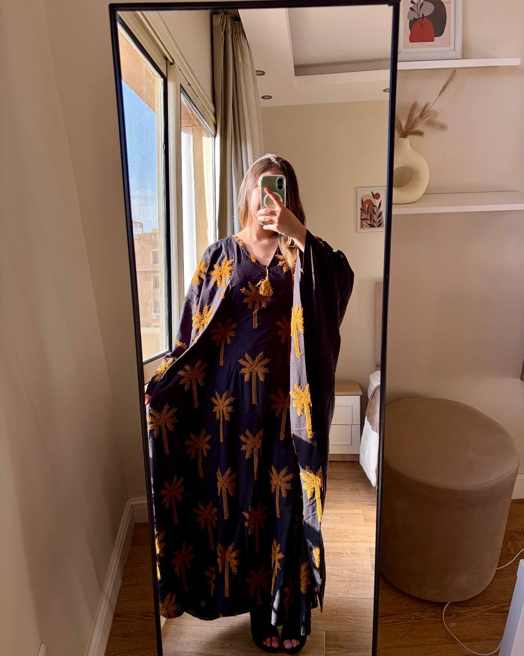 ملحفه كتان تركي بتطريز بارز