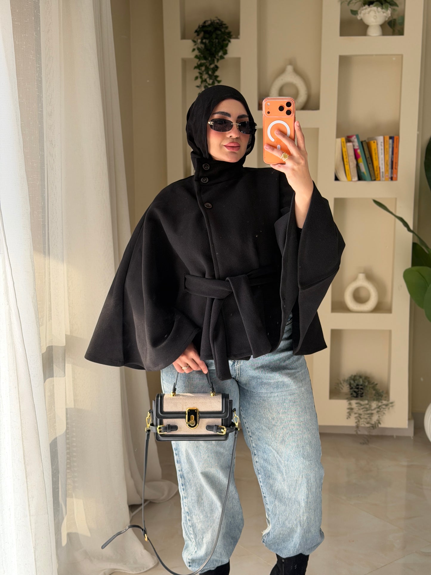 كاب جوخ  بالحزام