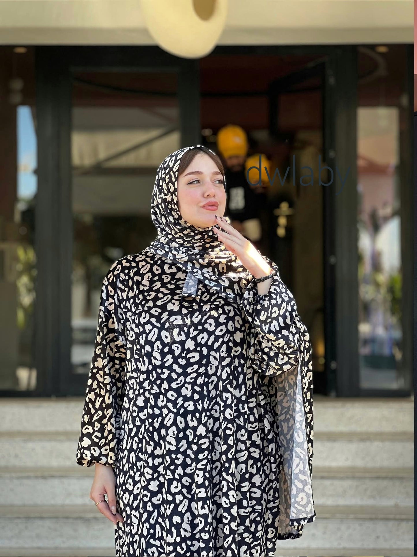 اسدال  قطيفه فرنسي بطرحه متصله