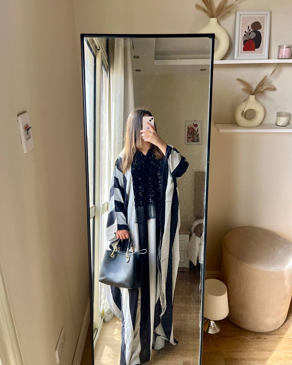 قطن تركي متطرز ترتر