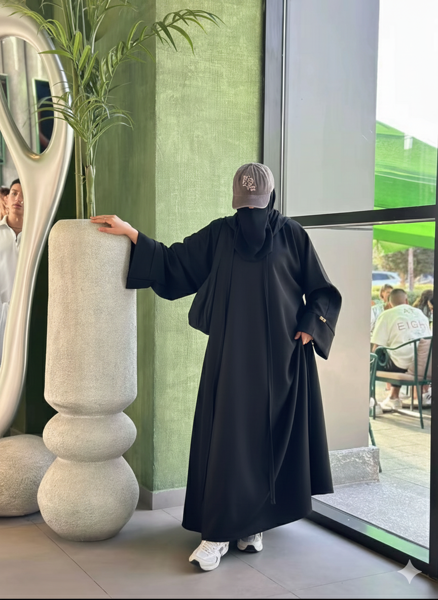 عباءه شمواه غطاء رأس